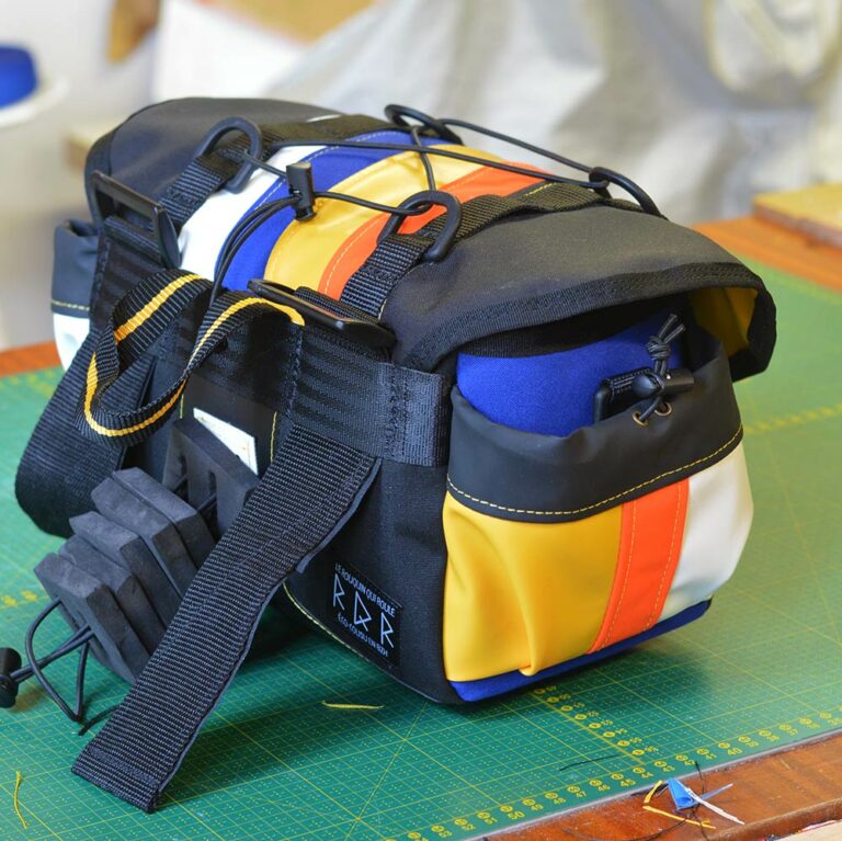 Sacoches Panier Vélo Étanches 3 Pièces + Sac à Dos + Sacoche Guidon - 100% Étanche, Polyester Résistant - Pour Randonnée, Ville