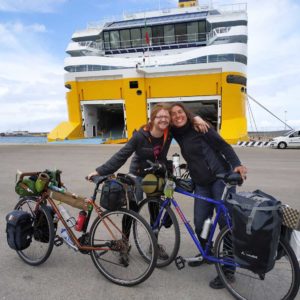 Florie et Patrick en voyage vélo en Sardaigne