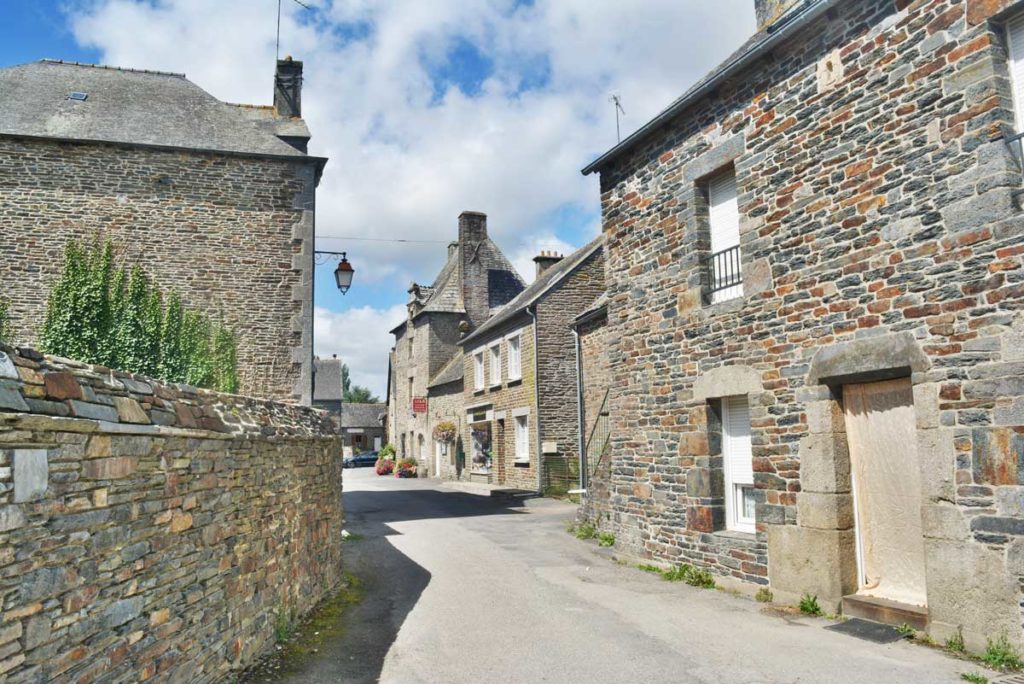 Village de Gouarec en Centre Bretagne