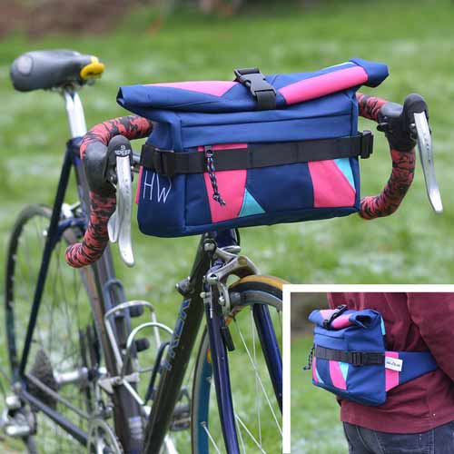 Sacoche de vélo sac à dos - made in France