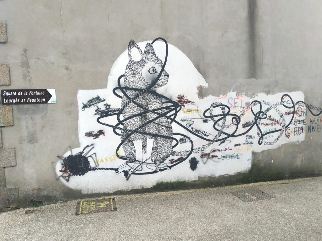 Street art à Rostrenen