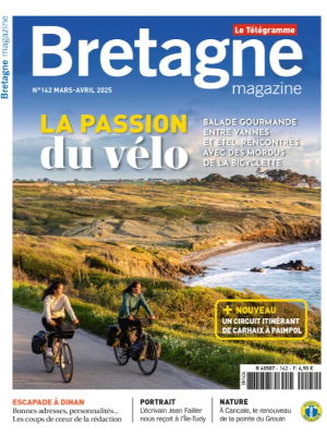 couverture bretagne magazine velo avril 2025