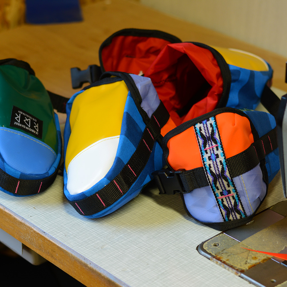 Sacoche de selle "Boîte à bonbons"